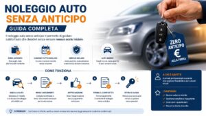 noleggio auto senza anticipo