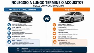 noleggio a lungo termine o acquisto