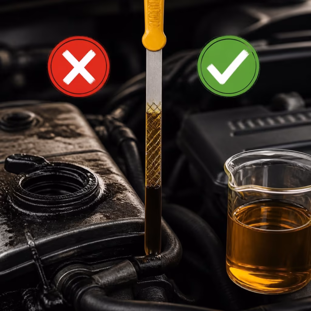 Errore 1_ trascurare il livello e la qualità dell’olio motore_8