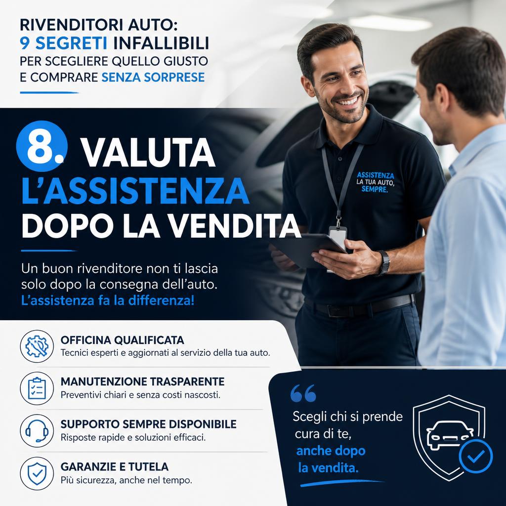 Valuta l’assistenza dopo la vendita