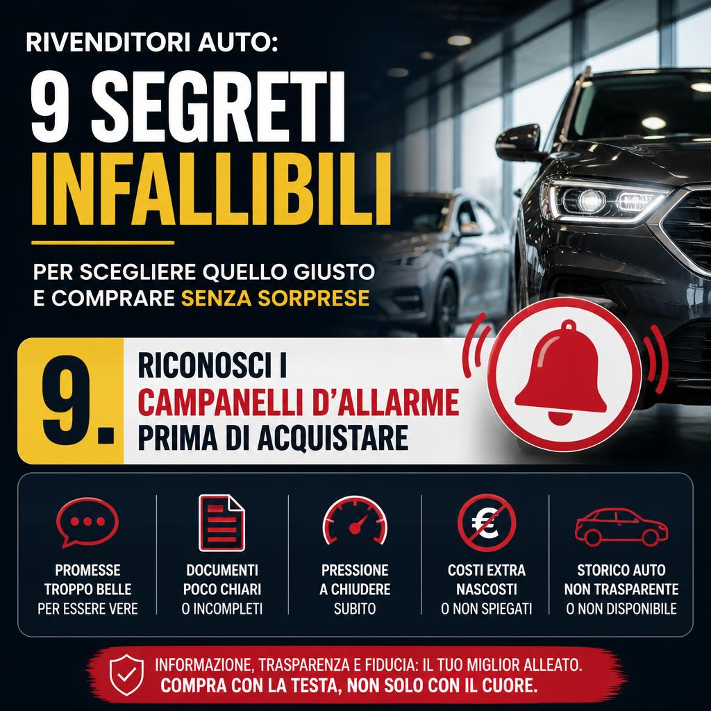 Riconosci i campanelli d’allarme prima di acquistare