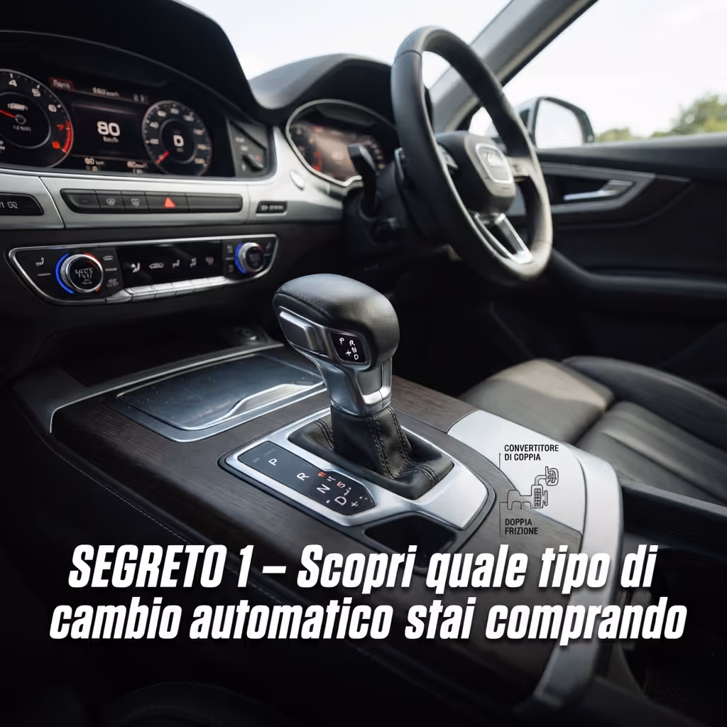 SEGRETO 1 – Scopri quale tipo di cambio automatico stai comprando_2