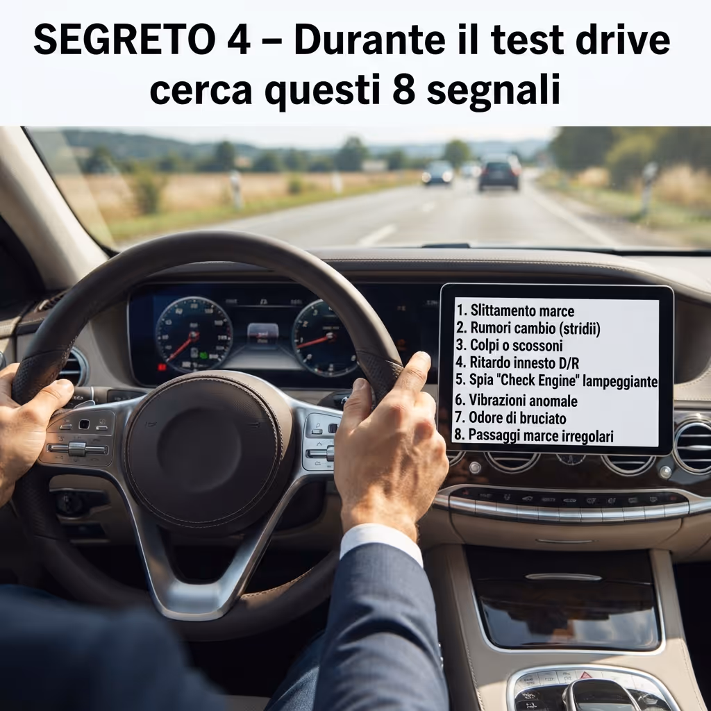 SEGRETO 4 – Durante il test drive cerca questi 8 segnali_5