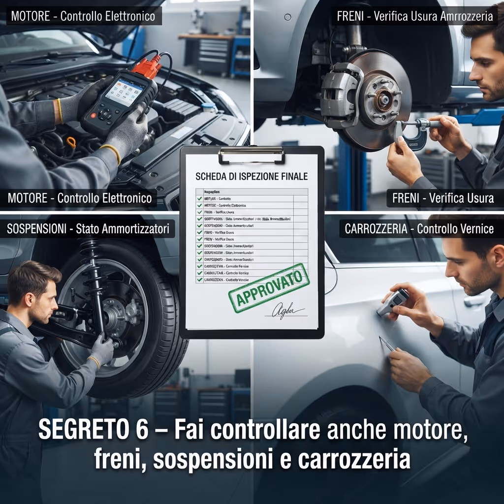 SEGRETO 6 – Fai controllare anche motore, freni, sospensioni e carrozzeria_7