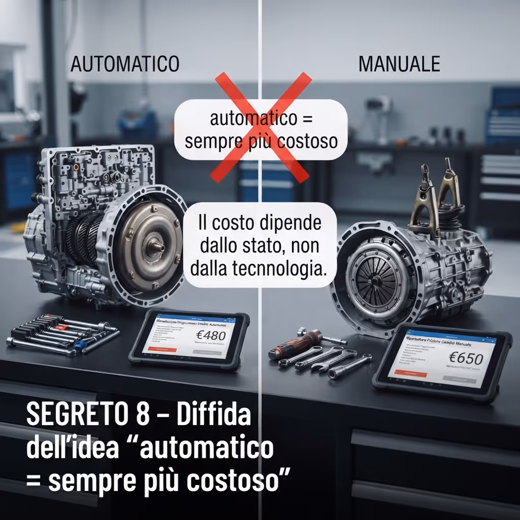 SEGRETO 8 – Diffida dell’idea “automatico = sempre più costoso_9