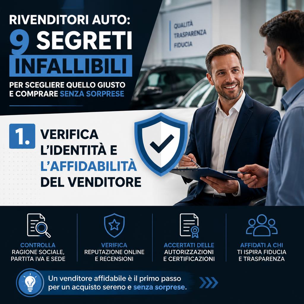 Verifica l’identità e l’affidabilità del venditore